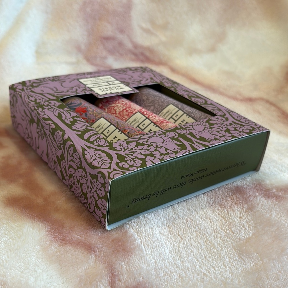 William Morris At Home Forest Bathing Hand Cream Set of 3 NWT 3x 1.0 oz - Picture 8 of 16